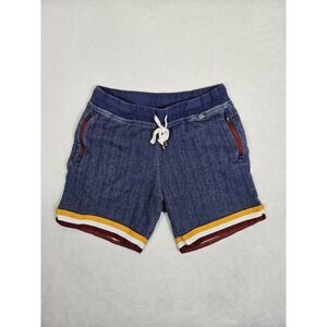 Chubbies Lounge Wear Sweat‎ Shorts Men's Med 7" Navy Red Yellow Cotton Terry